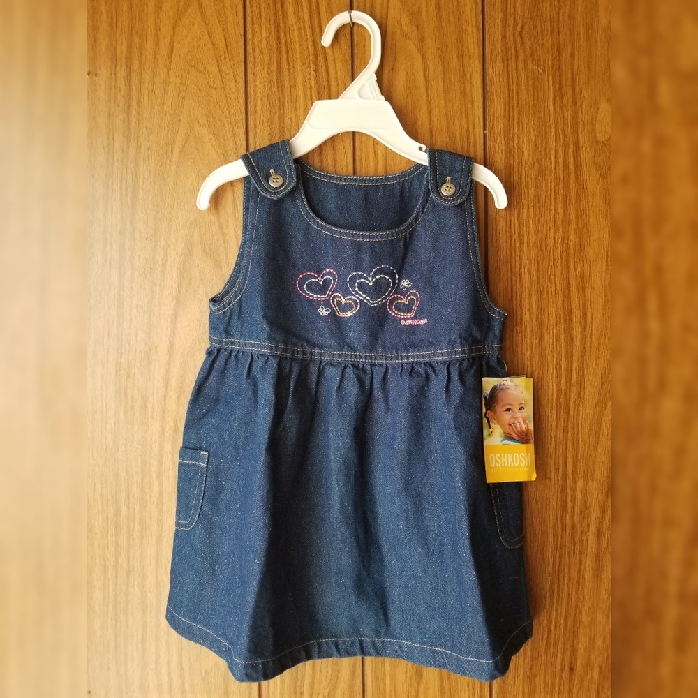 OshKosh B'gosh Sparkly Denim Dress
